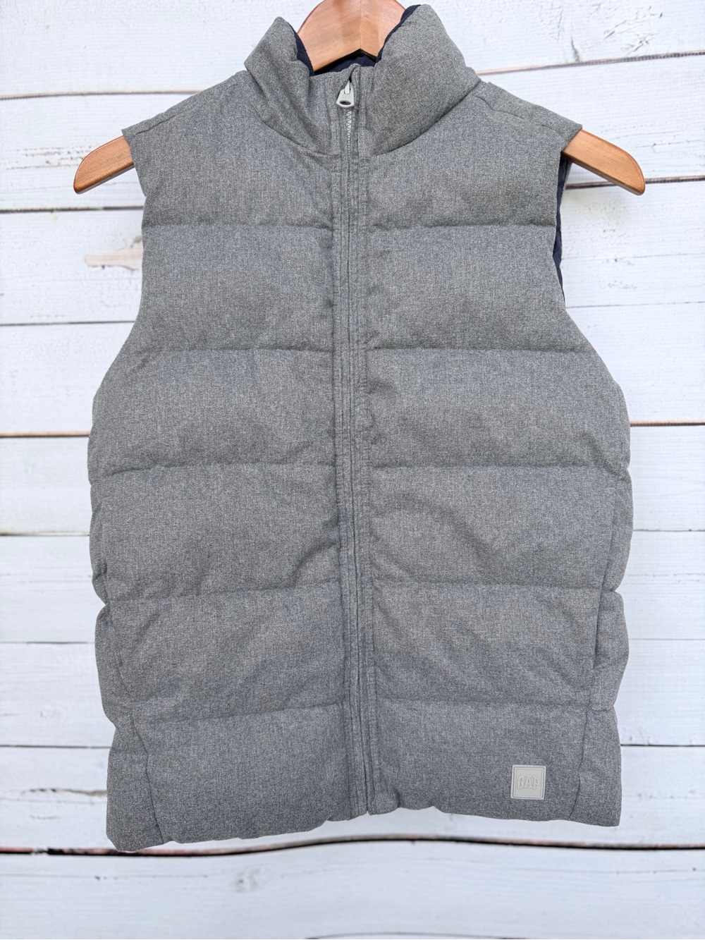 GAP Kids Grey Puffer Vest